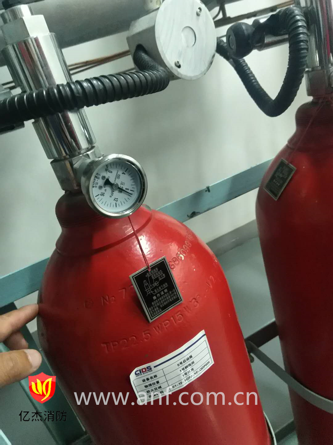 营口山消防主机维修定检消防灭火系统用的气瓶如何做定期检测？
